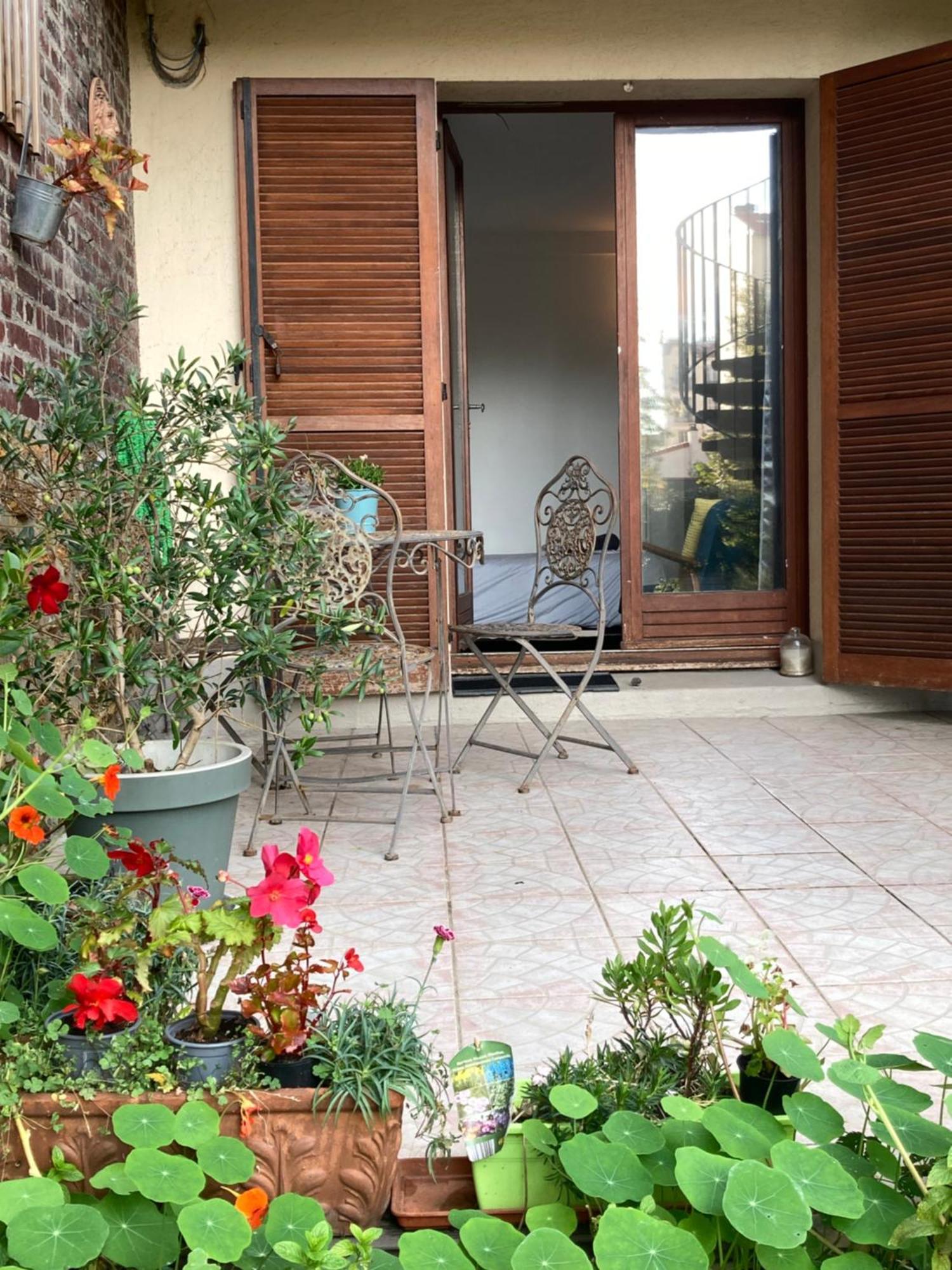 Studio Avec Terrasse Sur Jardin Fontenay-sous-Bois Dış mekan fotoğraf